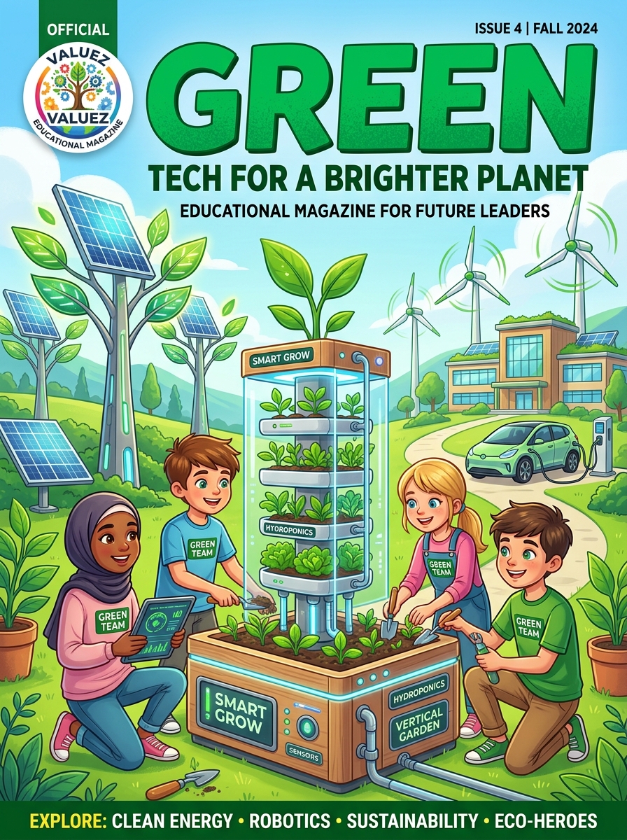 GREEN: TECH FOR A BRIGHTER PLANET