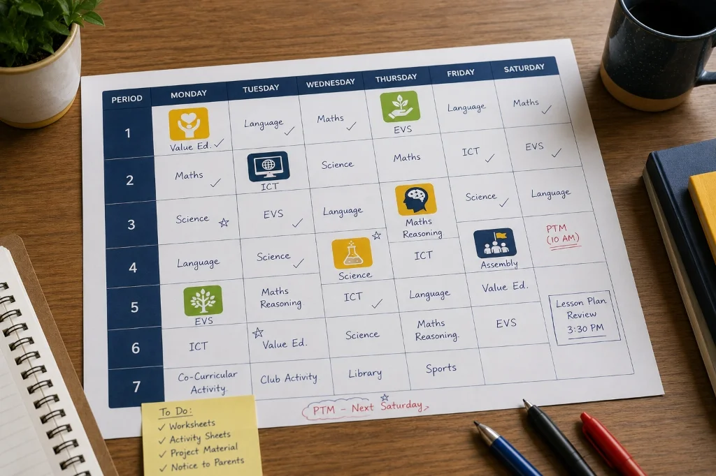 Valuez school timetable integration mapping